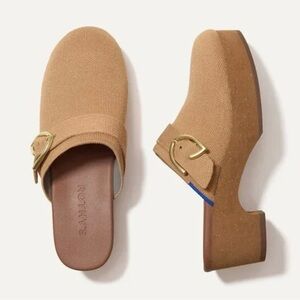 Rothy's The Classic Clog shoes in the butternut color size 7 mules boho new